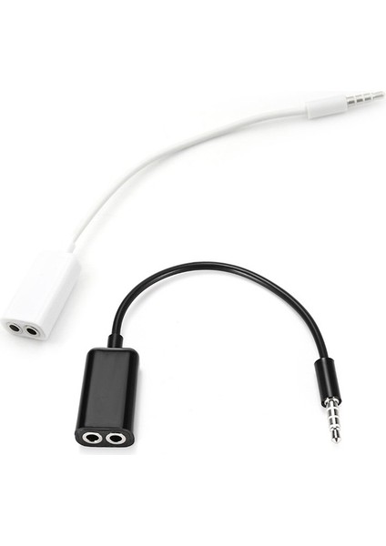 Sekmeler Laptop C Için 3.5mm Jack Ses Kulaklık Kulaklık Mikrofon Y Splitter Kablo Adaptörü (Yurt Dışından) fırsatları