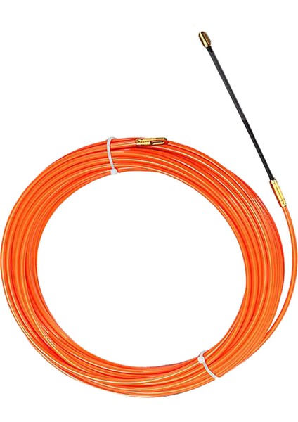 Adet Turuncu Kılavuz Cihazı Naylon Elektrik Kablosu Itme Çektirme Kanalı Yılan Rodder Olta Teli, 5m x 4mm ve 10M x 4mm (Yurt Dışından) fırsatları