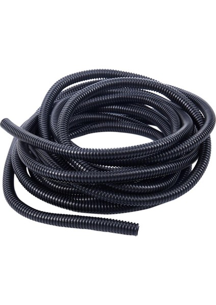 Jınmy- 20 Ft Bölünmüş Tel Tezgah Boru Polietilen Boru Siyah Renkli Kol Borusu 10MM Iç Çap (Yurt Dışından)