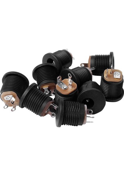 20 Adet Dc Besleme Jak Soketi Dişi Panel Montaj Konnektörü - 10 Adet 5.5x2.1mm ve 10 Adet 18 x 14MM (Yurt Dışından) indirimleri