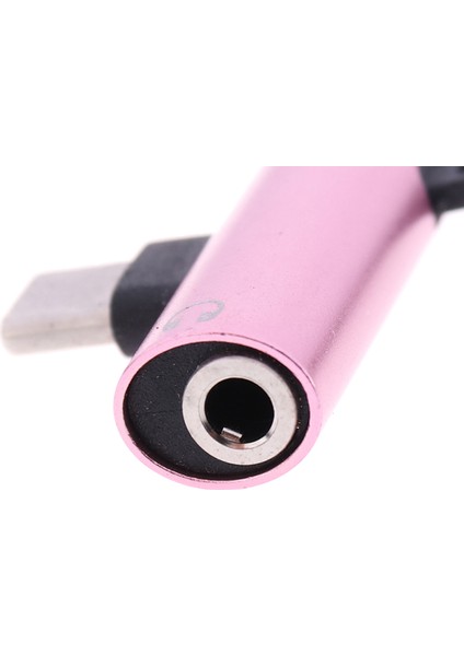 USB C Ses Şarj Adaptörü Kulak Ayırıcı Tip C - 3,5 mm Jak Dönüştürücü (Yurt Dışından)