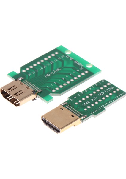Adet Dıy Standart HDMI Kaynaklı Erkek Fiş Dişi Jack 19PIN Kablo Konektörü (Yurt Dışından) modelleri