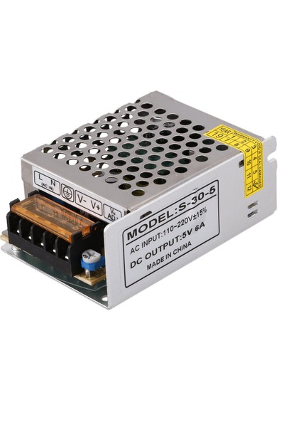 LED Ekran Için Ac - Dc 5V 6A Düzenlenmiş Anahtarlama Kaynağı Dönüştürücü (Yurt Dışından) modelleri