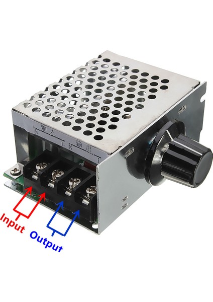 Drillpro Ac Scr Gerilim Güç Regülatörü Dimmer 4000 W 220 V Elektrik Motoru Hız Sıcaklık Kontrol Cihazı Elektrikli Fırın Su Isıtıcı (Yurt Dışından) fiyatları