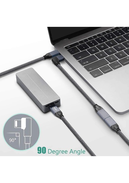 Dik Açılı USB C-1*usb C Dik Açılı Uzatma Kablosu-… (Yurt Dışından) indirimleri