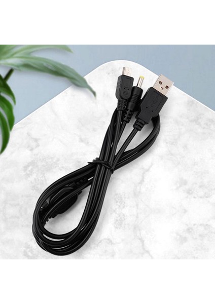 Psp 2000 3000 Oyun Aksesuarları Için 2'si 1 Arada USB Veri Kablosu Şarj Cihazı Şarj Kablosu (Yurt Dışından)