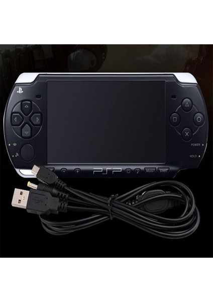 Psp 2000 3000 Oyun Aksesuarları Için 2'si 1 Arada USB Veri Kablosu Şarj Cihazı Şarj Kablosu (Yurt Dışından)