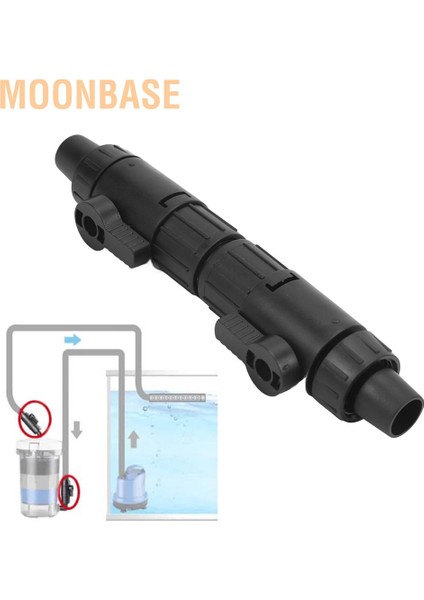 Moonbase Akvaryum Hortum Vanası 1/2in Balık Tankı Borusu Hızlı Bırakma Konnektör Adaptörü (Yurt Dışından) fırsatları