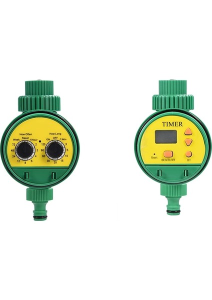 Çok Fonksiyonlu Bahçe Su Sayacı Iki Kadranlı Otomatik Elektronik Sulama Zamanlayıcısı Bahçe Sulama Kontrol Cihazı Sulama Zamanlayıcısı (Yurt Dışından) fırsatları