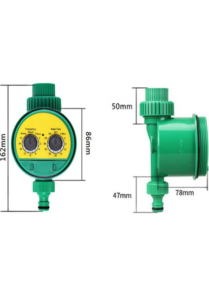 Su Geçirmez Elektronik Bahçe Musluk Sulama Kontrol Cihazı Otomatik Sulama Zamanlayıcı Sulama Kontrol Cihazı Su Program Sistemi (Yurt Dışından)