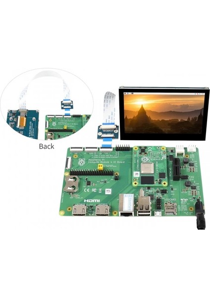 Bilgi Işlem Modülü Dsı Ekran Adaptörü 22PIN - 15PIN Dısp Adaptörü D (Yurt Dışından)