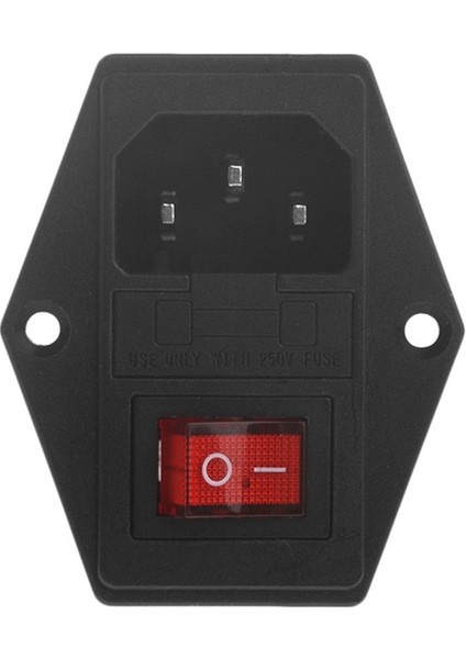 Adet IEC320 C15 Dişi Çıkış Soketi Adaptör Konnektörü & 1 Adet 3 Pin IEC320 C14 Ac Giriş Erkek Priz (Yurt Dışından)