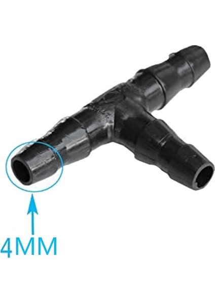 Damla Sulama Dikenli Konnektörler, Evrensel Dikenli Tee Bağlantı Parçaları 500 Adet, 1/4 Inç Damlama Borusuna Uygun (4/7mm Tee Boru) (Yurt Dışından) indirimleri
