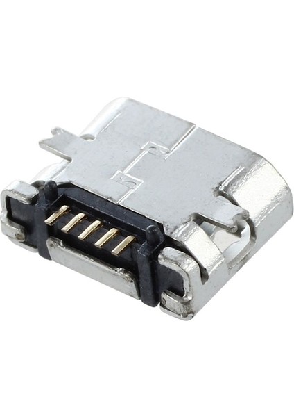 10 Adet Yedek Parça B Tipi Mikro USB Dişi Jack Konnektör Port Soketi (Yurt Dışından) modelleri