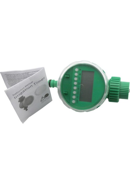 LCD Ekran Akıllı Dijital Su Zamanlayıcı Elektronik Solenoid Bahçe Sulama Sistemi Su Tasarrufu Akış Kontrol Cihazı (Yurt Dışından)