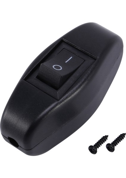 4x Siyah Yatak Odası Açma Kapama Düğmesi Hat Anahtarında 6A/250VAC 10A/125VAC (Yurt Dışından) modelleri