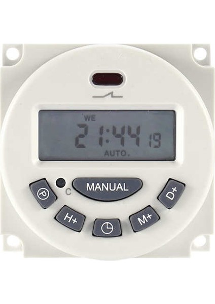 Elektronik Zamanlayıcı Dijital LCD Programlanabilir Zamanlayıcı Güç Rölesi Anahtarı (Yurt Dışından)