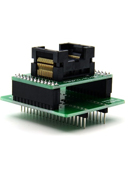 Nand Adaptörü-2x TS0P48 Zıf Soket Kartı (NAND08 Arka Paneli Dahil)-Yeşil (Yurt Dışından)