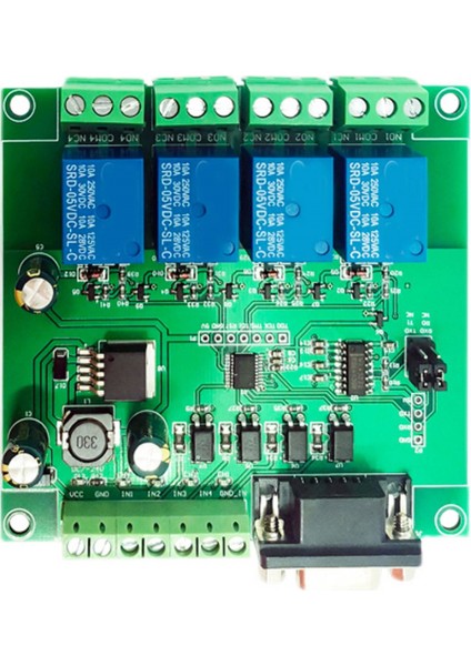 Modbus RS232 Röle Modülü-1 x Röle Modülü-Yeşil (Yurt Dışından) fiyatları