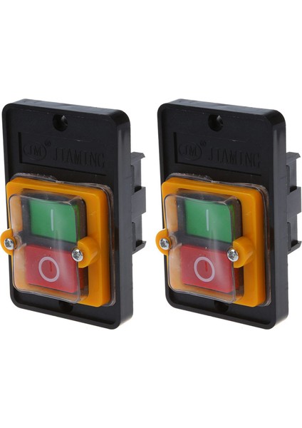 2x Ac 220/380V On/off Su Geçirmez Basmalı Düğme Anahtarı Kao-5 (Yurt Dışından) fiyatları