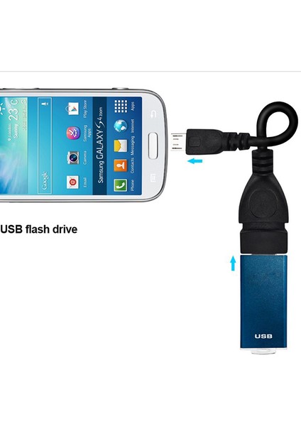Akıllı Android Cep Telefonu Tablet Pc Için Mikro Usb'den USB Otg Kablo Adaptörüne (Yurt Dışından) modelleri
