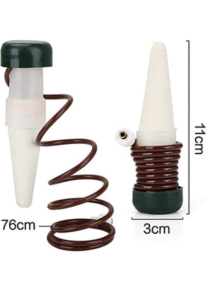 12PCS Seramik Kendinden Sulama Sivri Otomatik Bitkiler Kapalı Açık Bahçe Için Damla Sulama Suyu Kazıkları (Yurt Dışından)