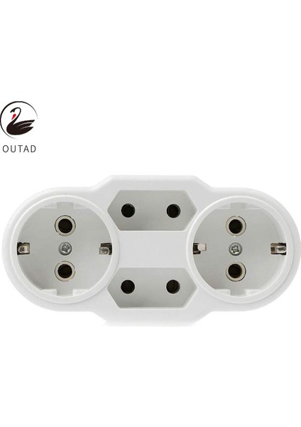 Çoklu Fiş Güç Dağıtım Adaptörü Ab'den Rus Dönüşüm Soketine (Yurt Dışından)