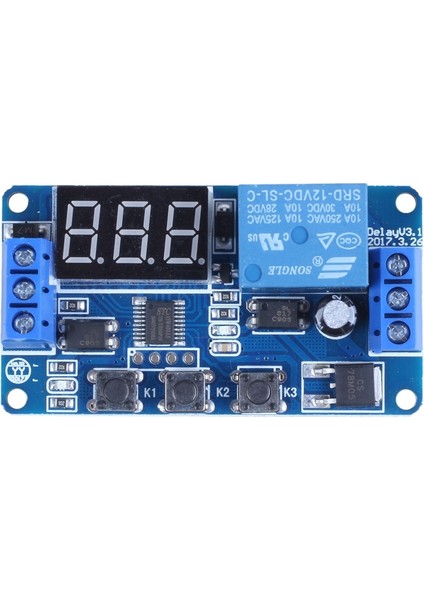 Otomasyon Dc 12V LED Ekran Dijital R Kontrol Anahtarı Röle Modülü (Yurt Dışından)