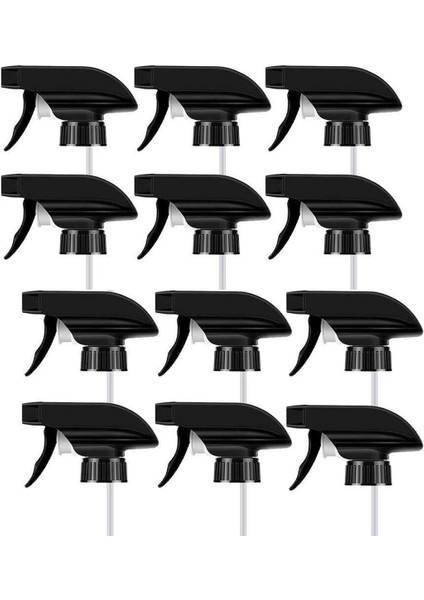 12 Adet Tetikli Püskürtücü Sprey Şişesi Meme Başlığı - 28/410 Boyun Şişe Boyutu (Yurt Dışından)