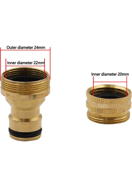 15MM-23MM Evrensel Mutfak Hortum Adaptörü Musluk Konektörü Mikser Hortum Adaptörü Karşılaşma (Yurt Dışından)