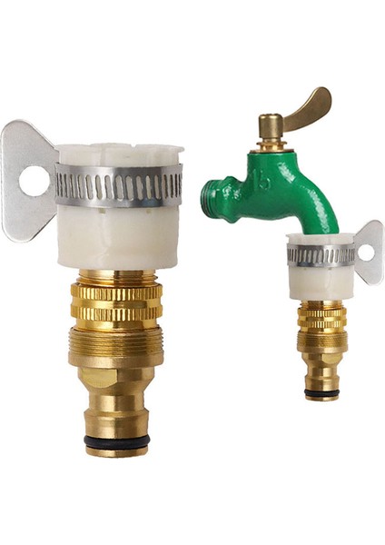 15MM-23MM Evrensel Mutfak Hortum Adaptörü Musluk Konektörü Mikser Hortum Adaptörü Karşılaşma (Yurt Dışından)