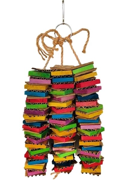 Kuşlar Için Papağan Karton Büyük Kuş Afrika Gri Papağan Doğal Ahşap Kuş Kafesi Çiğneme Oyuncağı (Yurt Dışından) fiyatları