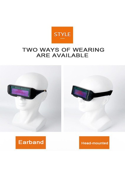 [ayak Izi] Güneş Otomatik Kararan Kaynak Gözlüğü, Güvenlik Koruyucu Kaynak Gözlük Maskesi Kask, Göz Gözlüğü Maskesi Anti-Flog Parlama Önleyici Gözlük (Yurt Dışından) modelleri