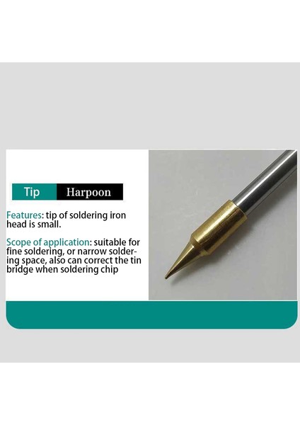 50W Xpro Arayüzü Havya Ucu Tamir Aksesuarları,sivri Uçlu (Yurt Dışından) fırsatları