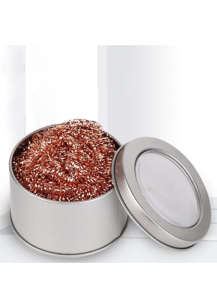 Temizleme Topu Lehim Sökme Havya Örgü Filtre Temizleme Memesi Ucu Metal Cüruf Kutusu Temiz Top Bakır Tel Temizleme Topu (Yurt Dışından) indirimleri