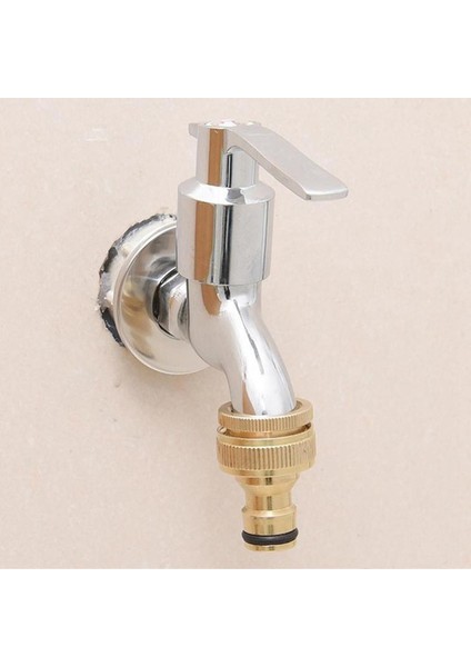 Hızlı Bağlantı Bahçe Hortumu Bağlantı Parçaları-2 x Evrensel Bağlantı 2 x 4 Noktalı Konnektörler 2 x Lavabo Konnektörleri-Beyaz ve Sarı (Yurt Dışından)