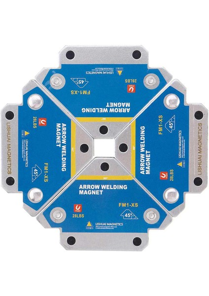 4 Adet Manyetik Kaynak Tutucular Çok Açılı Lehim Mıknatısı Kaynak Sabitleyici Pozisyoner Ferrit Tutma Yardımcı Bulucu Araçları (Yurt Dışından)