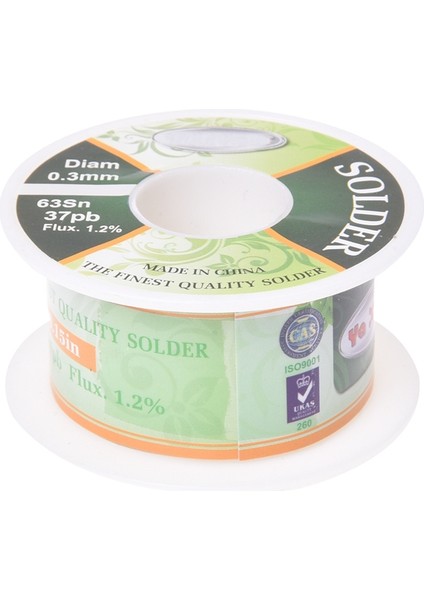 En Kaliteli Lehim 0,3 mm Çap, %1,2 Akı, 63SN/37PB, Tel Makarası (Yurt Dışından) fiyatları