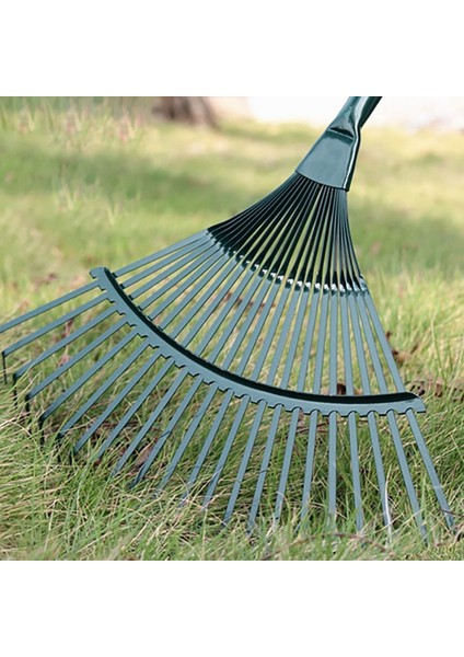 42 cm Fan Tırmık Kafası Bahçe Veranda Yaprak Çim Için Ağır Tırmık Kafası 22 Diş (Yurt Dışından)