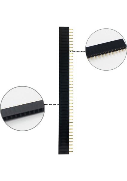 30 Adet 40 Pin 2.54MM Erkek ve Dişi Pin Başlıkları Arduino Prototip Kalkanı Için Fiş Konnektörü (Yurt Dışından) fırsatları