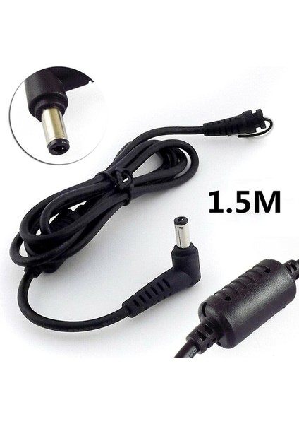 5.5x2.5mm Dc Güç Ucu Fiş Konnektörü Kablo Kordonu Toshiba Asus Dizüstü Bilgisayar Adaptörü (Yurt Dışından)