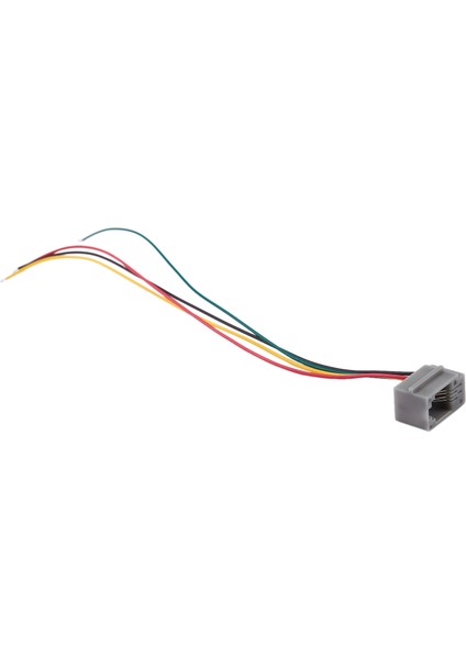 10 Adet 616E 4P4C Rj9 Dişi Telefon Konektörü Adaptörü W 4 Telli 8 cm (Yurt Dışından)
