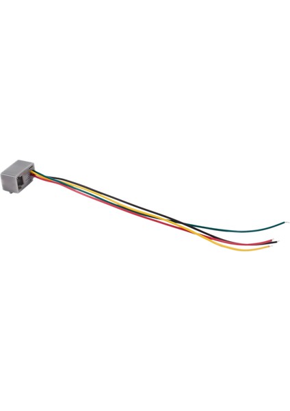 10 Adet 616E 4P4C Rj9 Dişi Telefon Konektörü Adaptörü W 4 Telli 8 cm (Yurt Dışından)