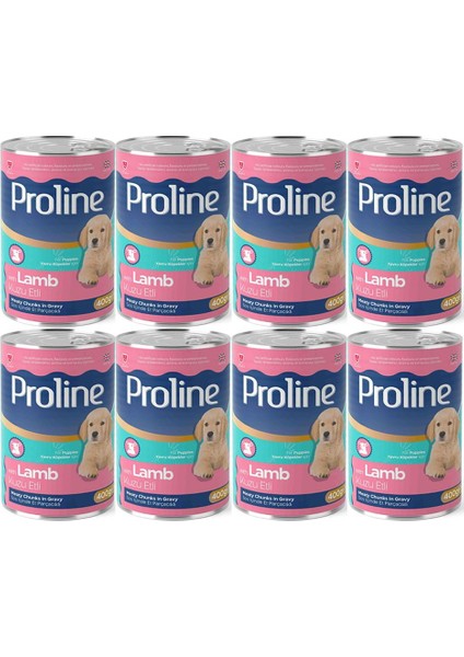 Kuzu Etli Yavru Köpek Konservesi 400 gr