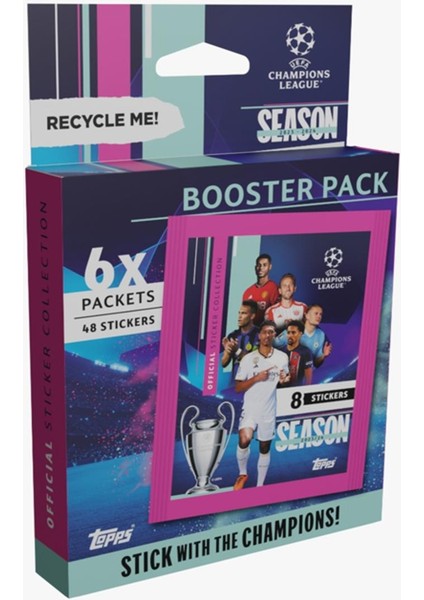 Şampiyonlar Ligi 2023 - 2024 Sezonu / Stıcker Booster Pack