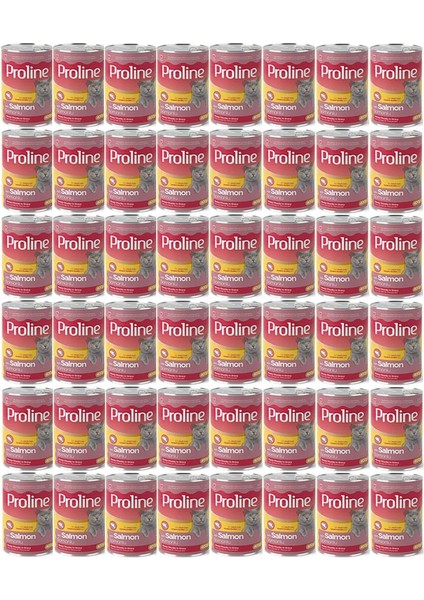 Proline Somonlu Yetişkin Kedi Konservesi 400 Gr*48 Adet
