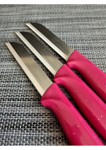Simli Pembe Meyve Bıçağı 12'li fiyatları