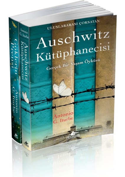 Auschwitz Kütüphanecisi - Göklerin Prensi – 2 Kitap Set Antonio G Iturbe