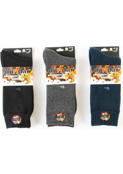 Plus Erkek Havlu Thermal 6'lı 7019 Karışık Renk