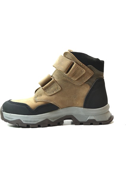 805 Deri Kum Kürklü Cırtlı Erkek Çocuk Bot modelleri